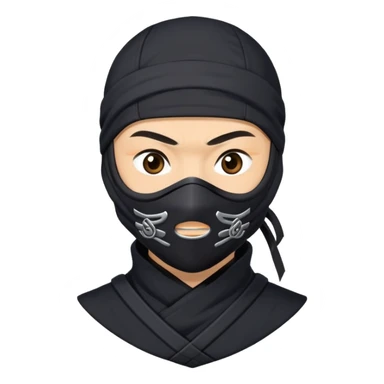 A ninja  sticker