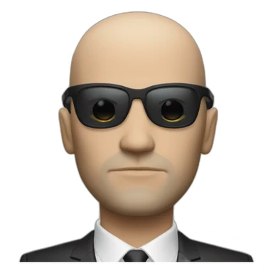 agent 47 sticker