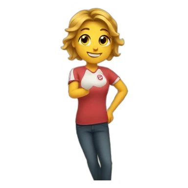 bowling love sticker