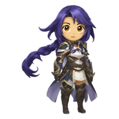 nahida genshin impact sticker