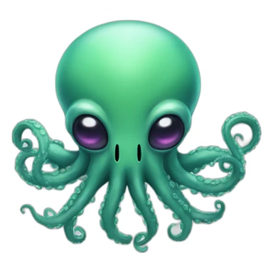 alien pulpo sticker