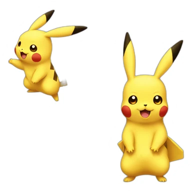 Pikachu-pleurant-de-joie sticker