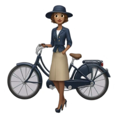 Une parisienne  sticker