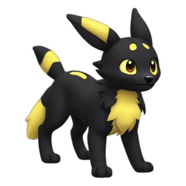 Umbreon fursuit sticker