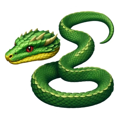 horned viper sticker