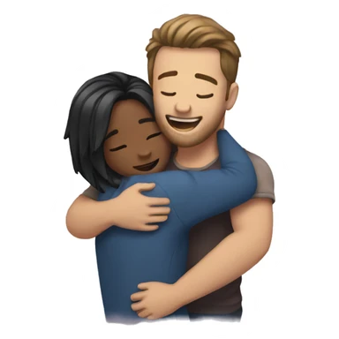 Hug sticker