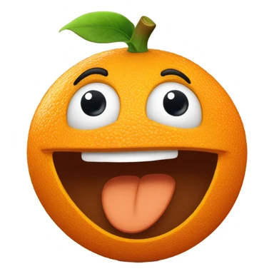 annoying orange  sticker