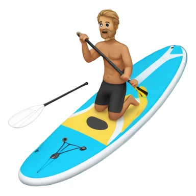 Bryn Taunton paddle boarding sticker