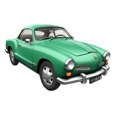 karmann ghia  sticker