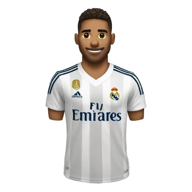tigre con la camisa del real madrid sticker