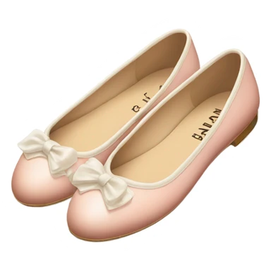 Chanel ballet flats sticker