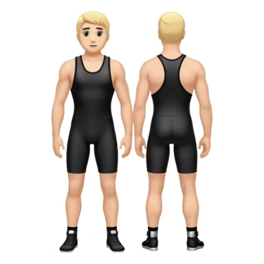 wrestling singlet sticker