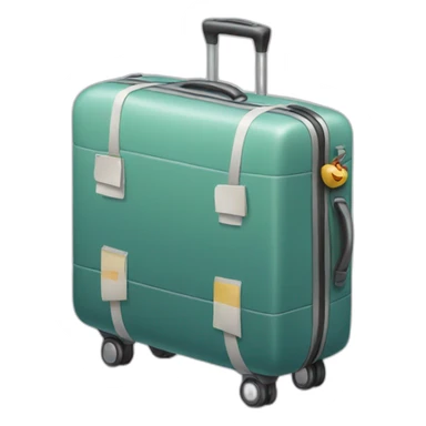 check-in baggage sticker