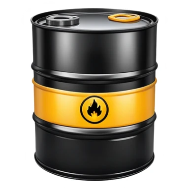 Engine oil oil barrel sticker