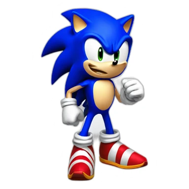 Sonic le hérisson sticker