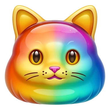 Jelly cat sticker