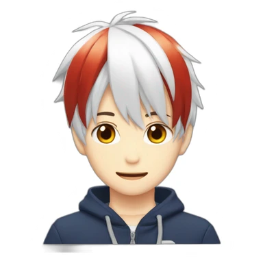 Shoto todoroki sticker