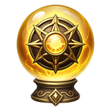 Alchemy Orb currency from Path of Exile 2 sticker