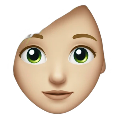 Russian youngster. Blond hair and grey, blue and green eyes sticker