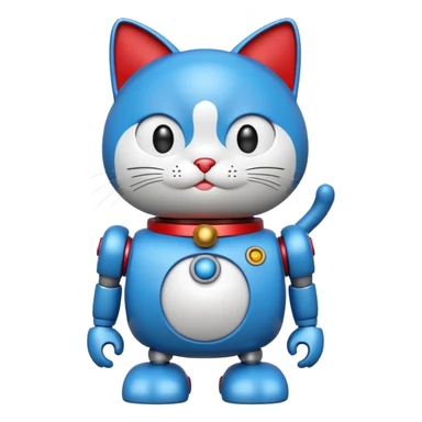 Exact doraemon as shown in  cartoon sticker