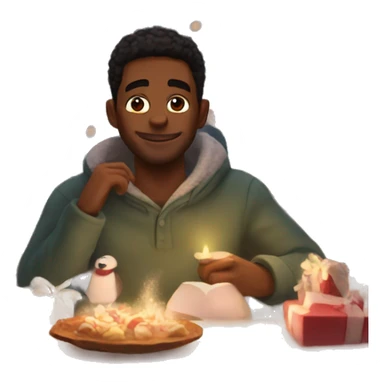 Cozy and aesthetic Christmas things sticker