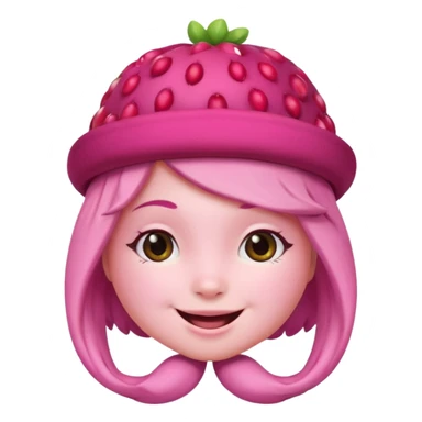 Cute berry female sticker