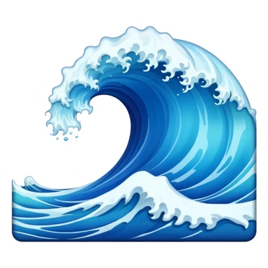 ocean wave sticker