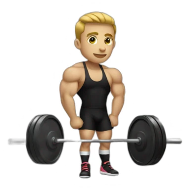 Powerlifting sticker