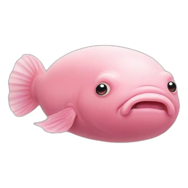 blobfish sticker