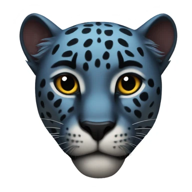 Panther heart sticker