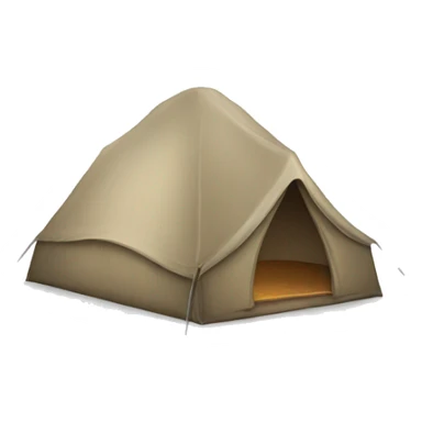 Tent with time 10 sticker