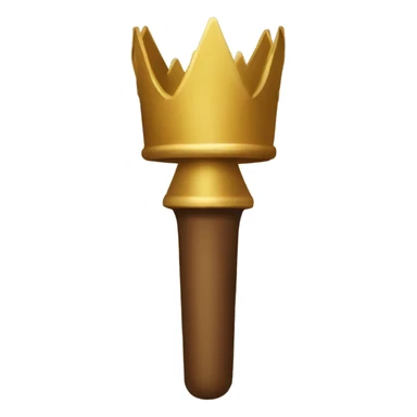 Plunger crown sticker