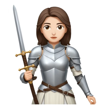 Hande Erçel as a lady from game of thrones from House Dayne. sticker