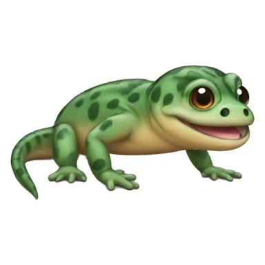 Chubby salamander  sticker
