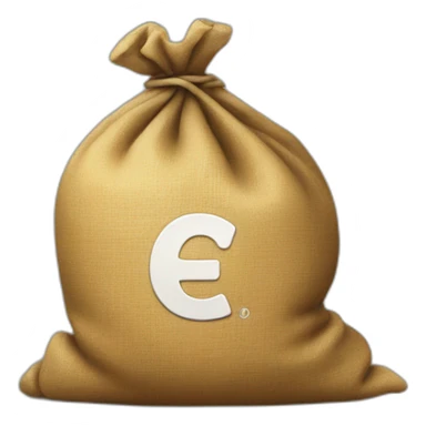 Coin sack sticker