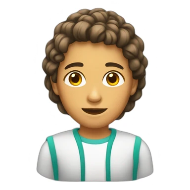 adolescente de cuerpo completo  sticker