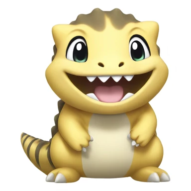 Sandshrew laughing  sticker