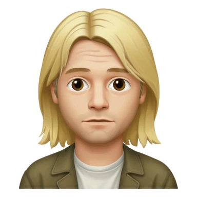 Kurt cobain  sticker