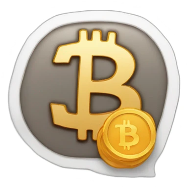 A Bitcoin sticker with the text “Paid” written on it  sticker