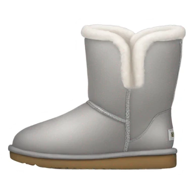 light grey uggs sticker