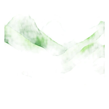 rolling green mountains sticker