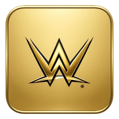 wwe logo sticker