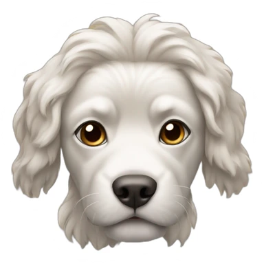 Zeus as a dog  sticker