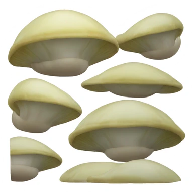 talking clam with tougue sticker