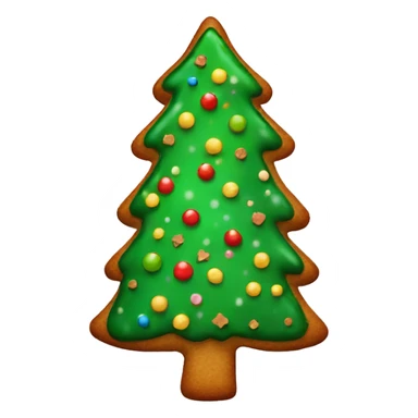 Christmas tree ginger bread  sticker