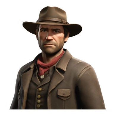 Arthur morgan from red dead Redemption 2 sticker