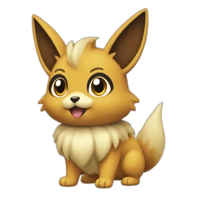 evee the pokemon sticker