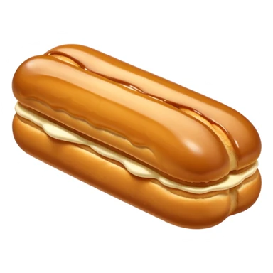 Butterscotch éclair  sticker