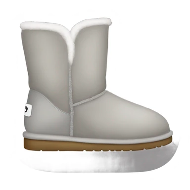 light grey uggs sticker