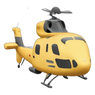 Apache 207 saying hello sticker